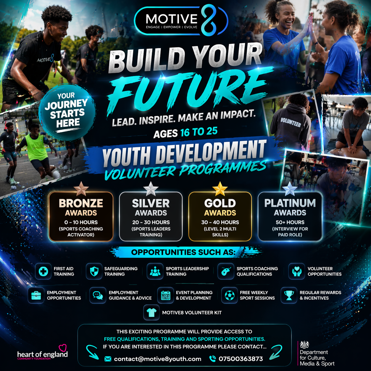 Volunteer with Motive8 Youth